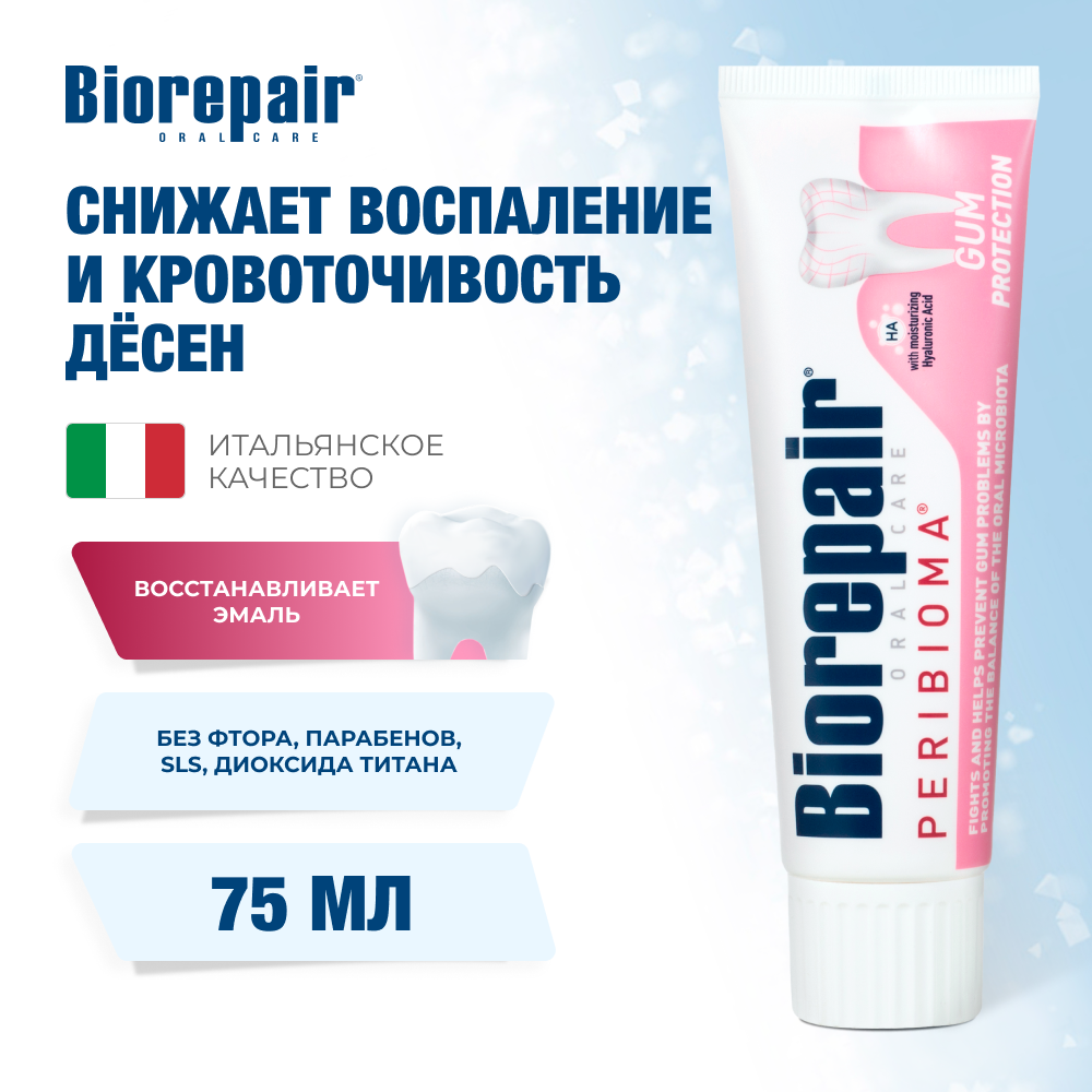 Биорепейр зубная паста для защиты десен