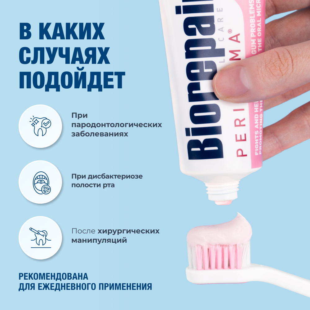 Биорепейр зубная паста для защиты десен