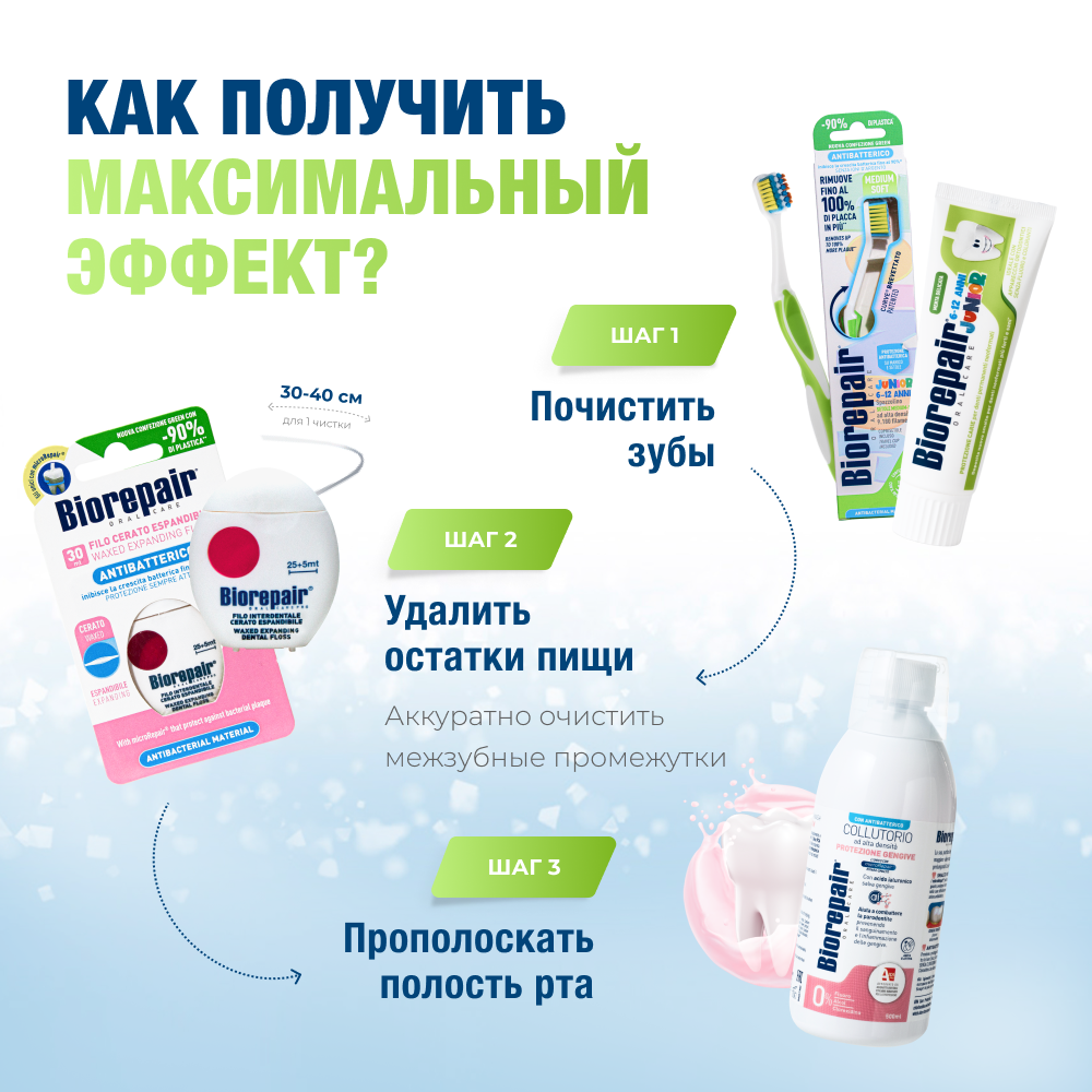Детская зубная паста 75 мл